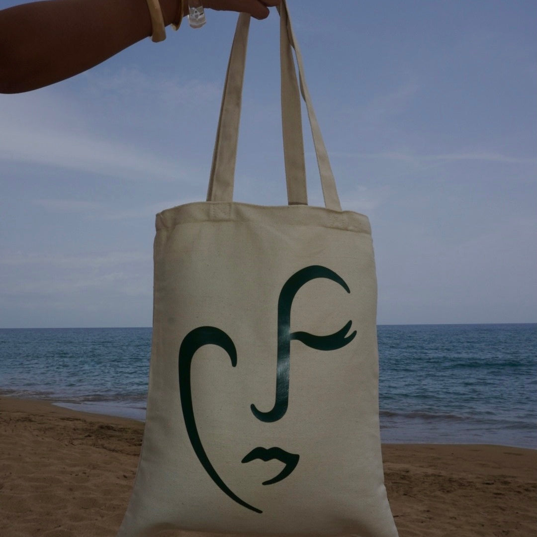 FACE TOTE BAG